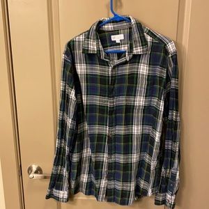 Gap Plaid Button Down